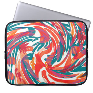 Abstract painting texture. Art wallpaper. Simple d Laptop Sleeve