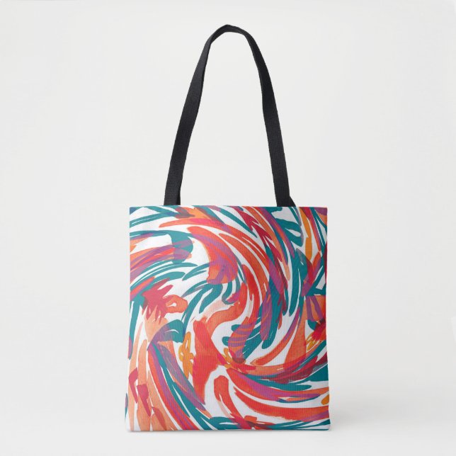 Abstract painting texture. Art wallpaper. Simple d Tote Bag (Front)