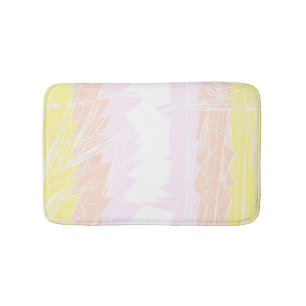 Abstract Pangender Pride Flag Bath Mat