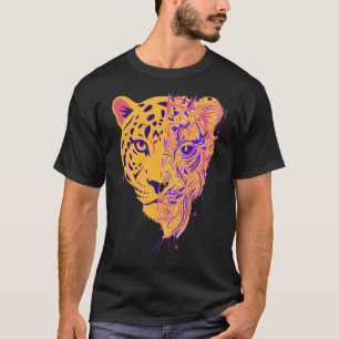 Abstract Panther Identity Symbolic Cosmic Art T-Shirt