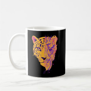 Abstract Panther Identity – Symbolic Modern Art Coffee Mug
