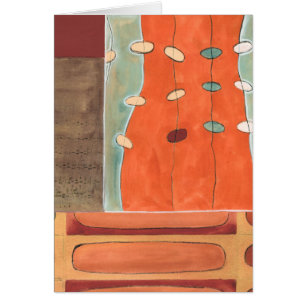 Abstract Parade of Eggs by Erica J Vess