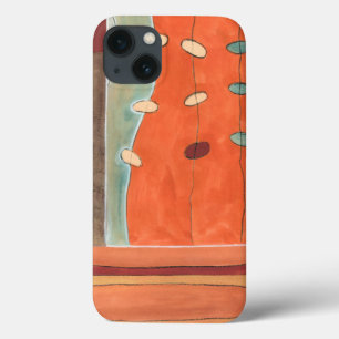 Abstract Parade of Eggs by Erica J Vess iPhone 13 Case