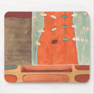 Abstract Parade of Eggs by Erica J Vess Mouse Mat