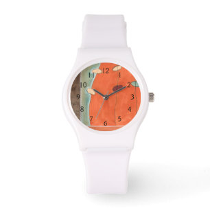 Abstract Parade of Eggs by Erica J Vess Watch