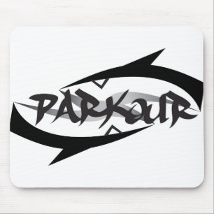Abstract Parkour Mouse Mat