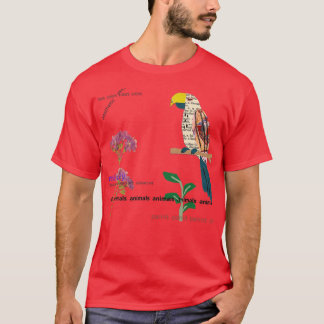 Abstract Parrot 3 T-Shirt