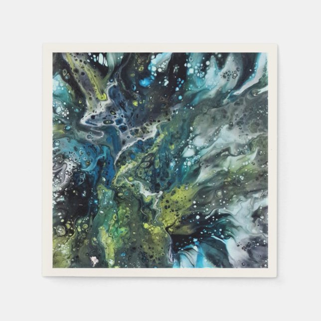 Abstract Party , multicolore. Napkin (Front)