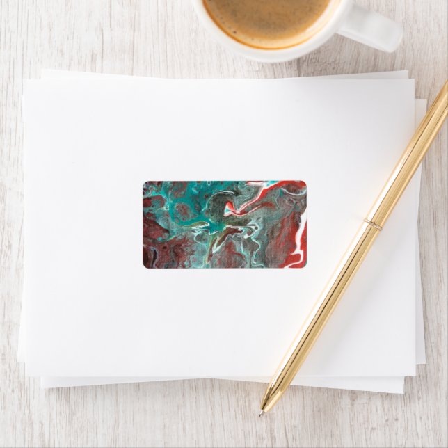 Abstract Passion Waters Label (Insitu)