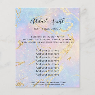 abstract pastel background flyer