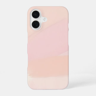 Abstract pastel brush iPhone 16 case