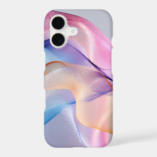 Abstract Pastel Fabric Flow