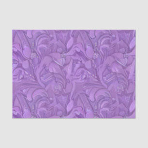 Abstract Pastel Purple Design Tissue Paper