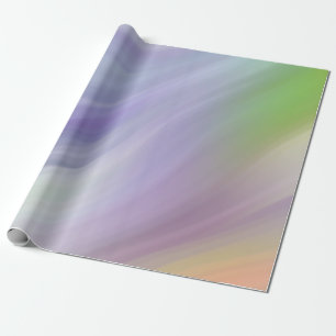 Abstract Pastel Waves Gift Ideas 4   Wrapping Paper