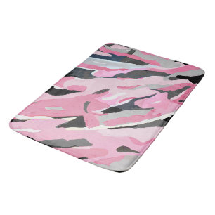 Abstract Pastels Bath Mat