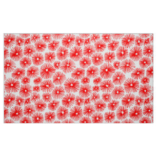Abstract Pattern 101115 - Red Fabric
