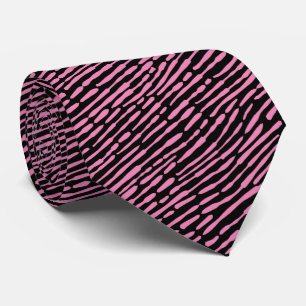 Abstract Pattern 140523 - Pink and Black Tie