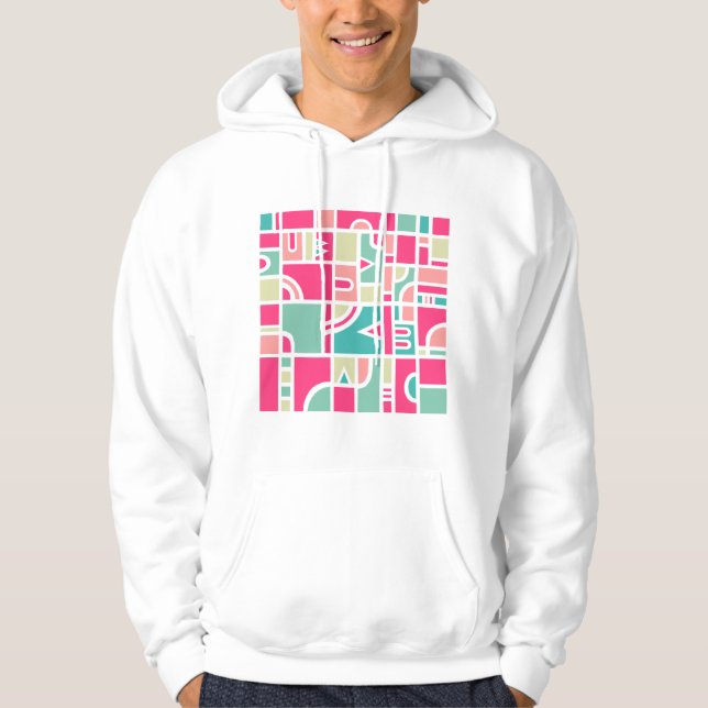 Abstract Pattern 170715 Hoodie (Front)