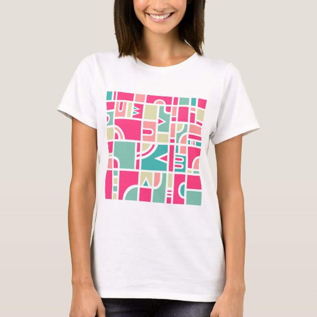 Abstract Pattern 170715 T-Shirt (Front)