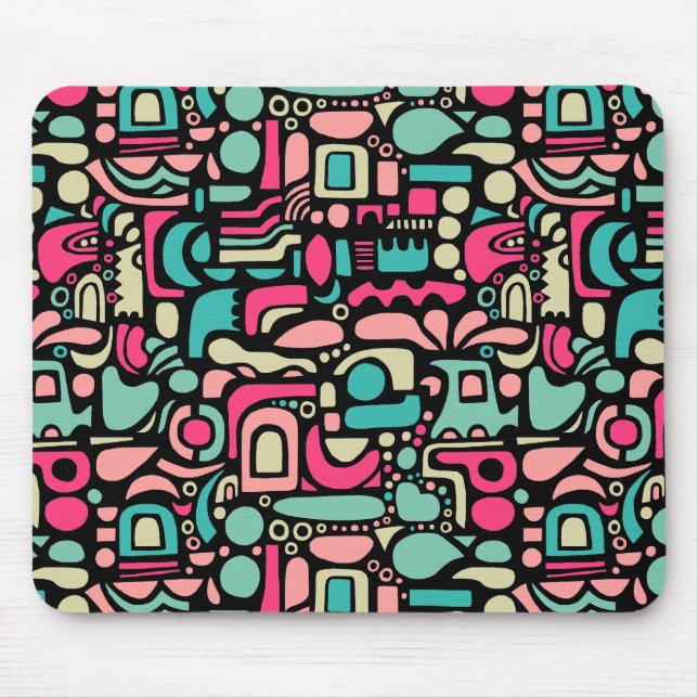 Abstract Pattern 210515 Mouse Mat (Front)