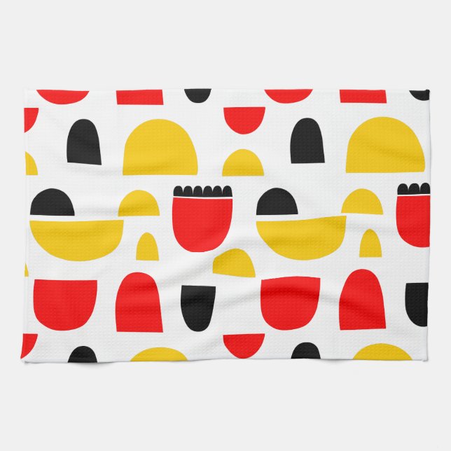 Abstract Pattern 280515 Tea Towel (Horizontal)