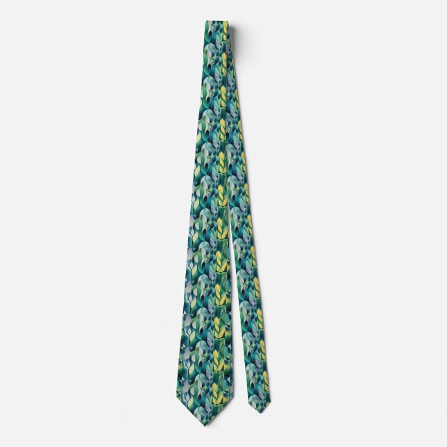 Abstract pattern 2  tie (Front)