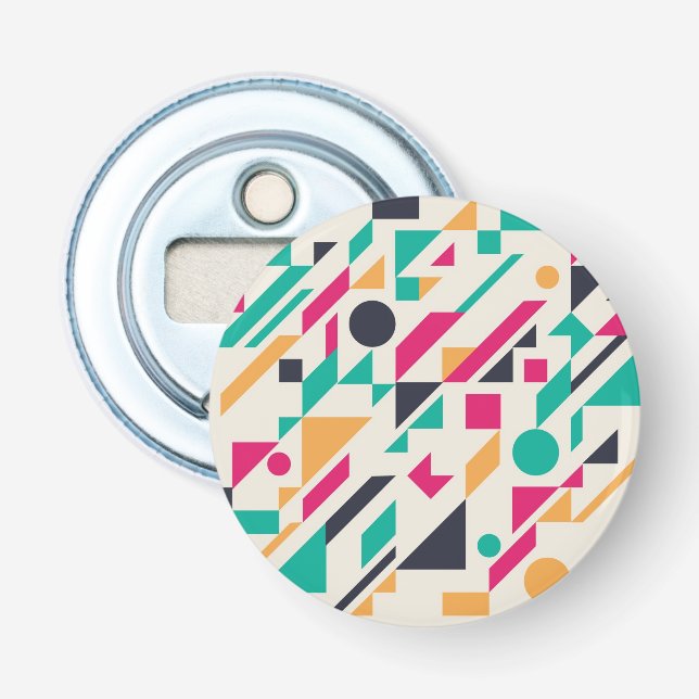 Abstract pattern 3 bottle opener (Front)