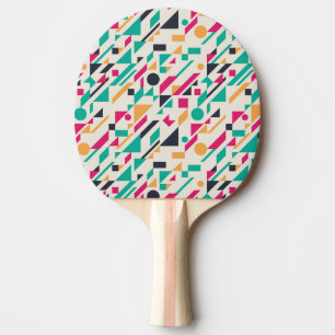 Abstract pattern 3 ping pong paddle