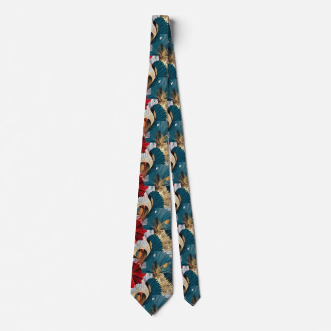 Abstract pattern 3 tie (Front)