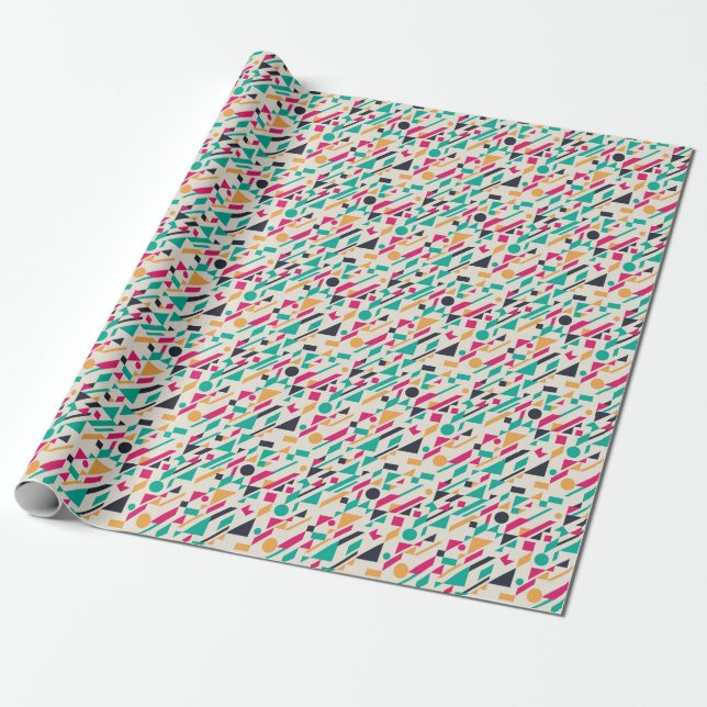 Abstract pattern 3 wrapping paper (Unrolled)