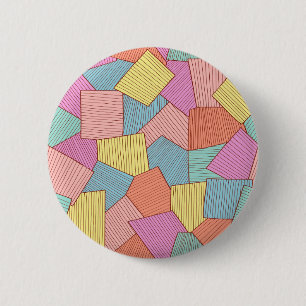 Abstract pattern 6 cm round badge