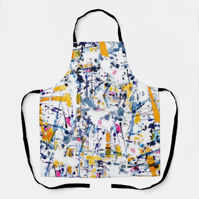 Abstract pattern apron (Front)