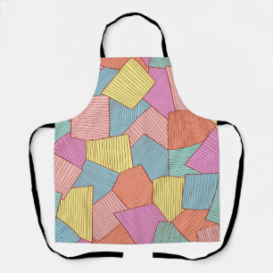 Abstract pattern apron
