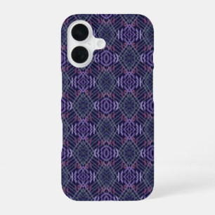 Abstract Pattern Art Of Watercolor Brushstrokes iPhone 16 Case