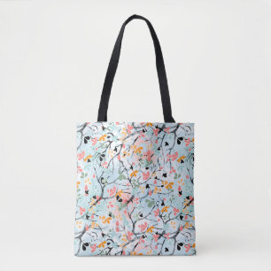 Abstract pattern , autumn pattern tote bag