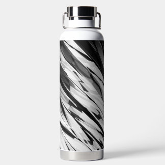 Abstract Pattern B&W - Thor Water Bottle