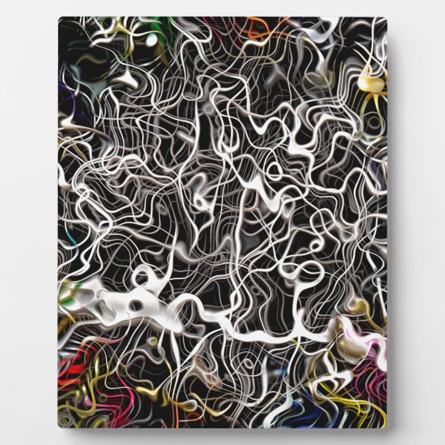 Abstract pattern backdrop texture plaque (Front)