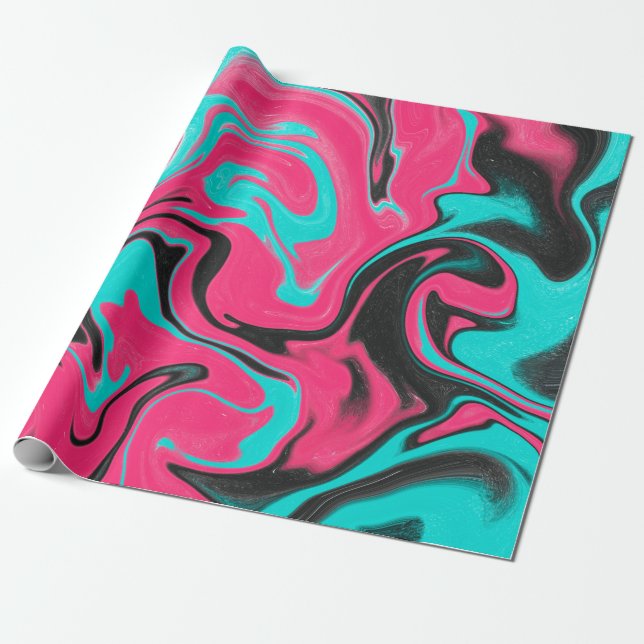 Abstract pattern background with gradient texturea wrapping paper (Unrolled)