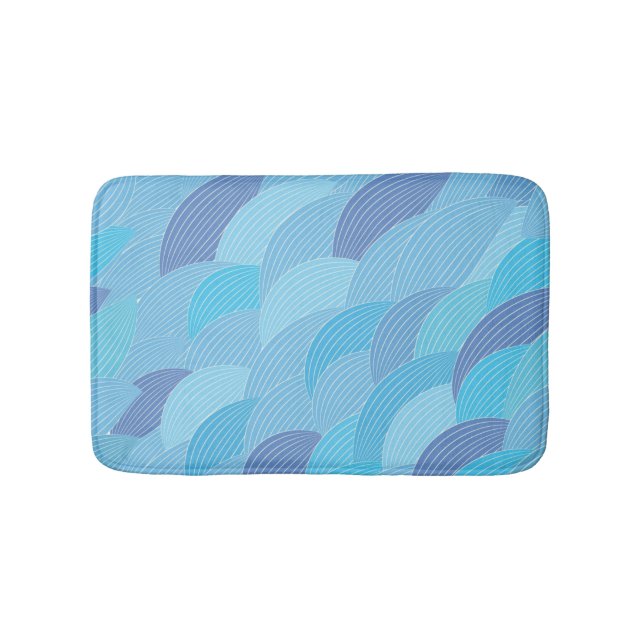 Abstract pattern bath mat (Front)