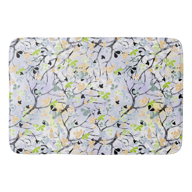 Abstract pattern bath mat (Front)
