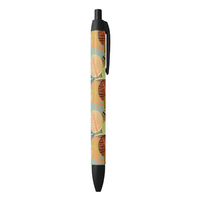 Abstract pattern black ink pen (Bottom (Vertical))