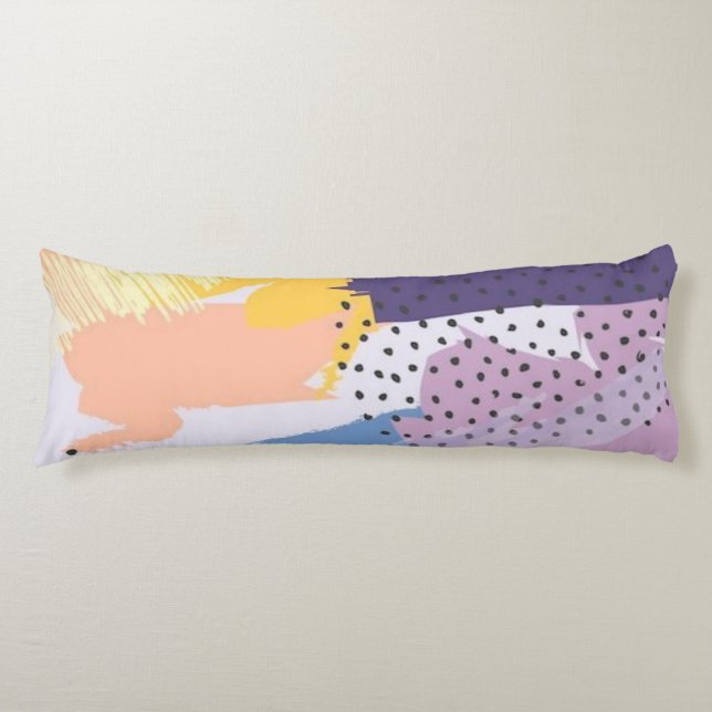 Abstract pattern body cushion (Front)