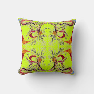 Abstract Pattern by Alexandra Cook Cushion