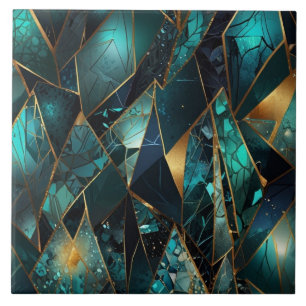 Abstract pattern Ceramic Tile