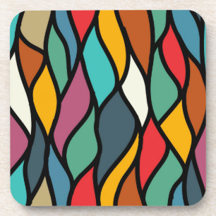 Abstract pattern coaster