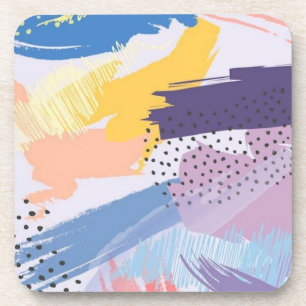 Abstract pattern coaster