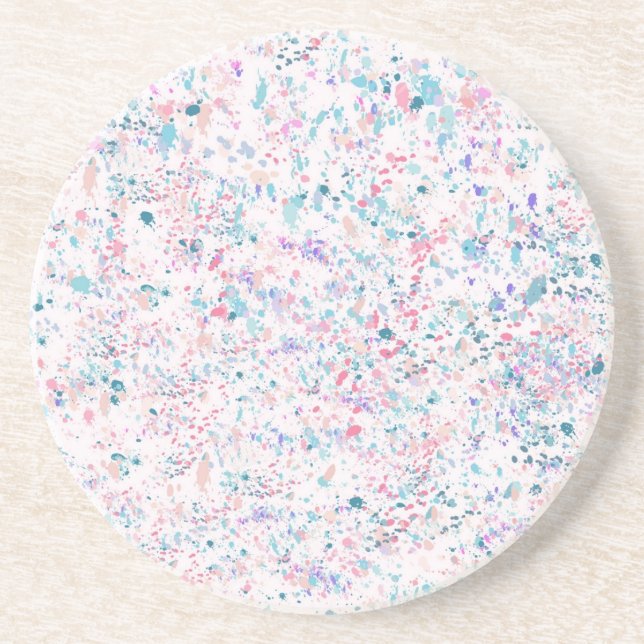 Abstract pattern coaster (Front)