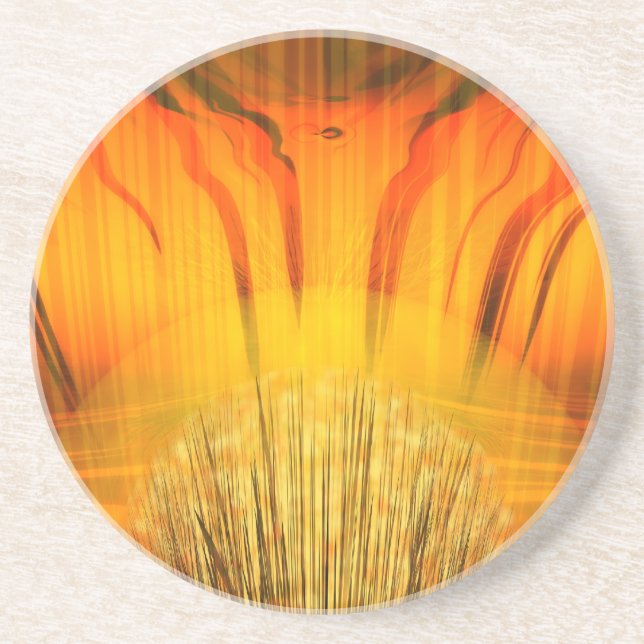 abstract pattern coaster (Front)