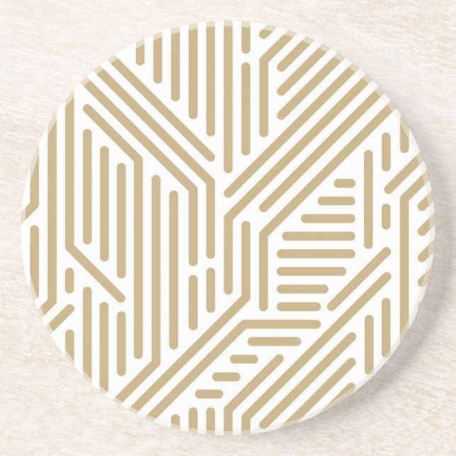 Abstract pattern coaster (Front)