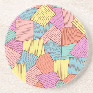 Abstract pattern coaster